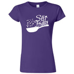  "Stir Friday" women's t-shirt Purple