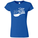  "Stir Friday" women's t-shirt Royal Blue