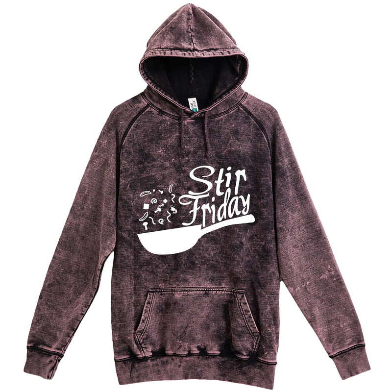  "Stir Friday" hoodie, 3XL, Vintage Cloud Black