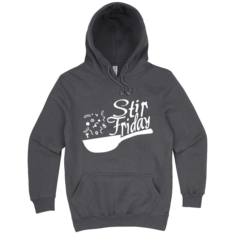  "Stir Friday" hoodie, 3XL, Storm