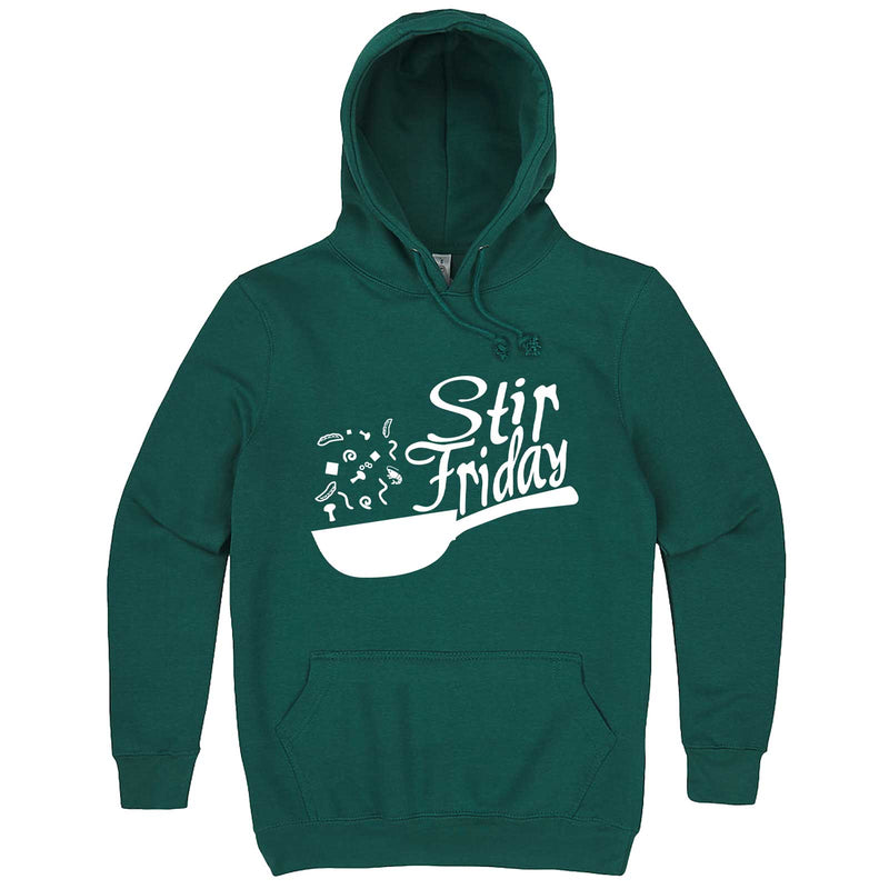 "Stir Friday" hoodie, 3XL, Teal