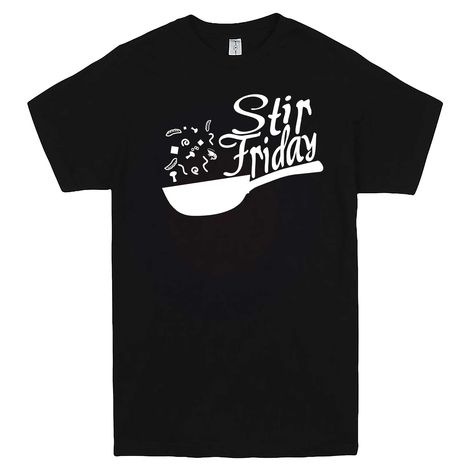  "Stir Friday" men's t-shirt Black