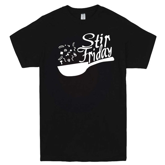  "Stir Friday" men's t-shirt Black