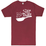  "Stir Friday" men's t-shirt Vintage Brick