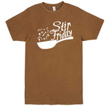  "Stir Friday" men's t-shirt Vintage Camel