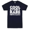  "Cool Story Babe Now Go Make Me a Sandwich" men's t-shirt Navy-Blue
