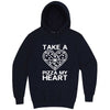  "Take a Pizza My Heart" hoodie, 3XL, Navy