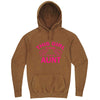  "This Girl is Going to Be an Aunt, Pink Text" hoodie, 3XL, Vintage Camel