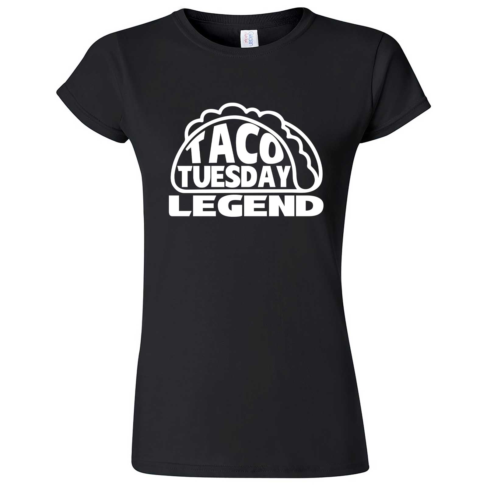  "Taco Tuesday Legend" women's t-shirt Black
