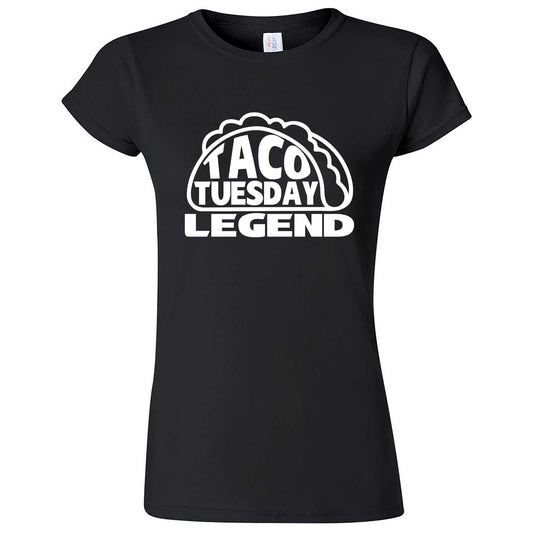  "Taco Tuesday Legend" women's t-shirt Black