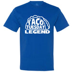  "Taco Tuesday Legend" men's t-shirt Royal-Blue