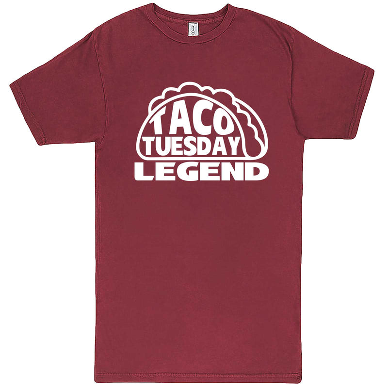  "Taco Tuesday Legend" men's t-shirt Vintage Brick