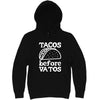  "Tacos Before Vatos" hoodie, 3XL, Black