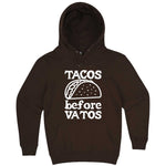  "Tacos Before Vatos" hoodie, 3XL, Chestnut