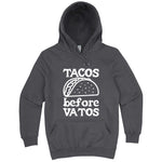  "Tacos Before Vatos" hoodie, 3XL, Storm