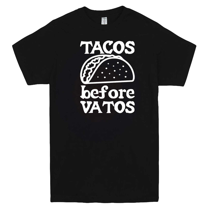  "Tacos Before Vatos" men's t-shirt Black