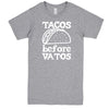  "Tacos Before Vatos" men's t-shirt Heather-Grey