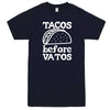  "Tacos Before Vatos" men's t-shirt Navy-Blue
