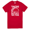  "Tacos Before Vatos" men's t-shirt Red