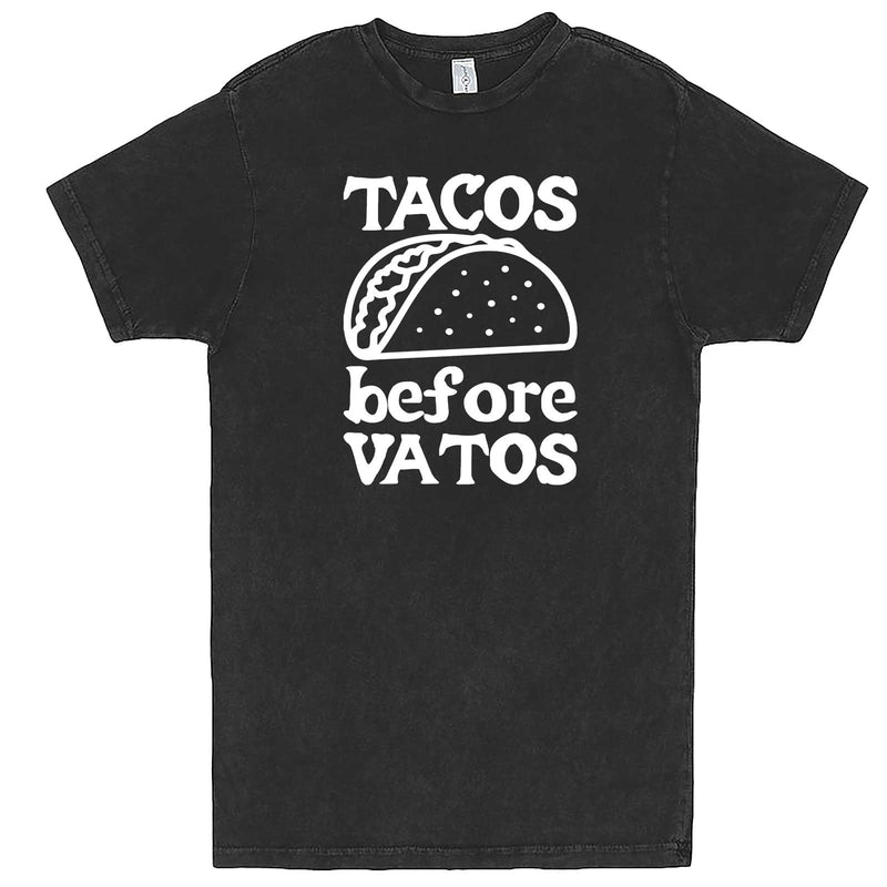  "Tacos Before Vatos" men's t-shirt Vintage Black