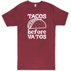  "Tacos Before Vatos" men's t-shirt Vintage Brick