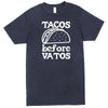  "Tacos Before Vatos" men's t-shirt Vintage Denim