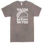  "Tacos Before Vatos" men's t-shirt Vintage Zinc