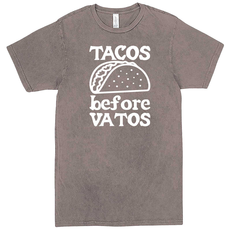  "Tacos Before Vatos" men's t-shirt Vintage Zinc