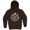  "Tequila Made Me Do It" hoodie, 3XL, Chestnut