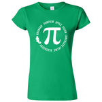  "Thanksgiving Pi - Geeky Foody Shirt" women's t-shirt Irish Green