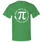  "Thanksgiving Pi - Geeky Foody Shirt" men's t-shirt Irish-Green