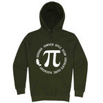  "Thanksgiving Pi - Geeky Foody Shirt" hoodie, 3XL, Army Green