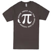  "Thanksgiving Pi - Geeky Foody Shirt" men's t-shirt Charcoal