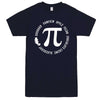  "Thanksgiving Pi - Geeky Foody Shirt" men's t-shirt Navy-Blue