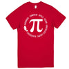  "Thanksgiving Pi - Geeky Foody Shirt" men's t-shirt Red
