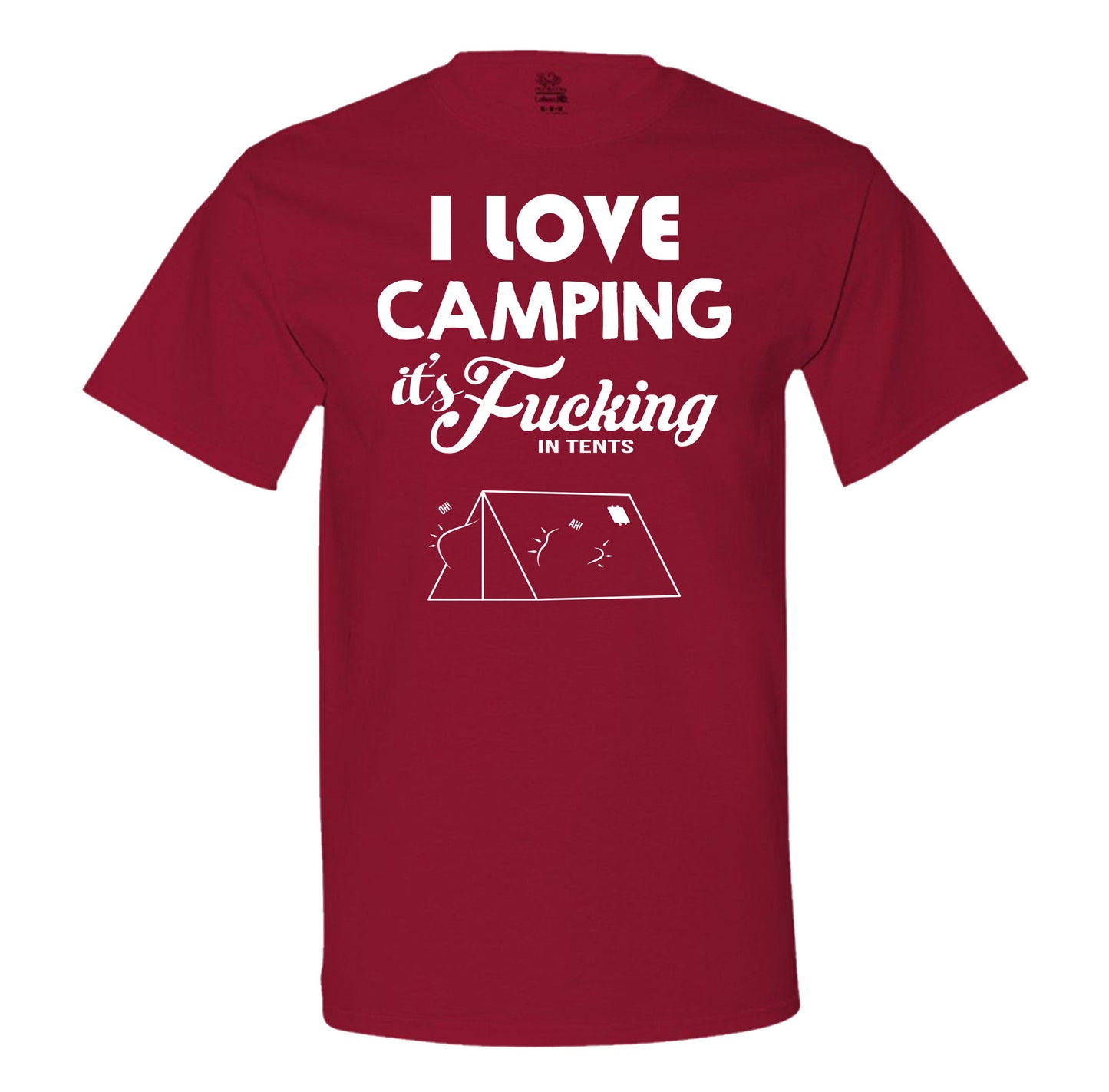 Camping Is In Tents Men's Tee