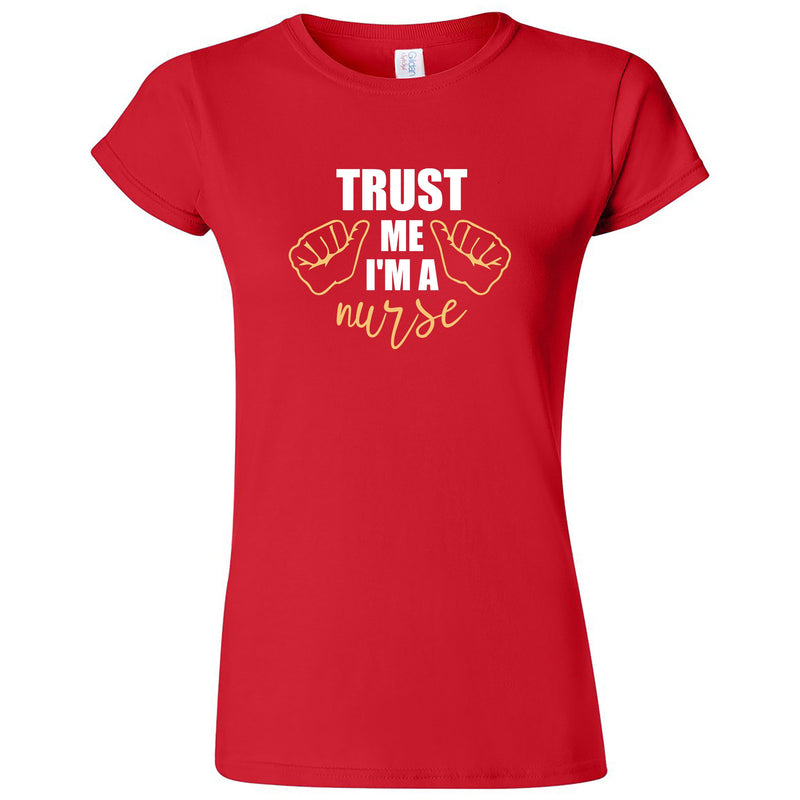 "Trust Me I'm a Nurse" Men's Shirt Red