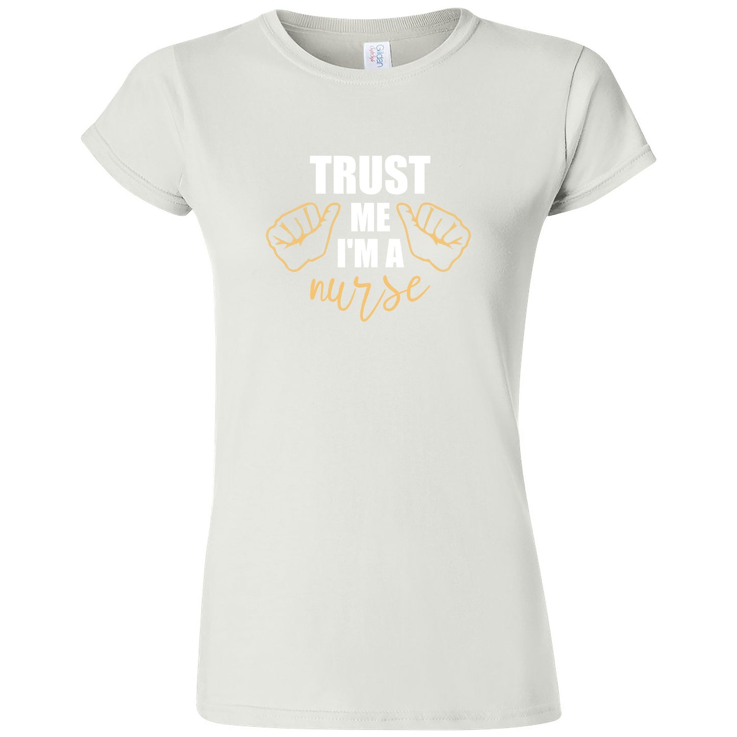 "Trust Me I'm a Nurse" Men's Shirt White
