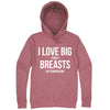  "I Love Big Turkey Breasts on Thanksgiving" hoodie, 3XL, Mauve