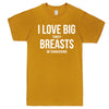  "I Love Big Turkey Breasts on Thanksgiving" men's t-shirt Mustard
