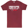 "Video Games Ruined My Life (Good Thing I Have Two More)" Men's Shirt Vintage Brick