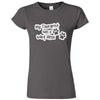  "My Therapist Has a Wet Nose" women's t-shirt Charcoal