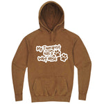  "My Therapist Has a Wet Nose" hoodie, 3XL, Vintage Camel