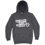  "My Therapist Has a Wet Nose" hoodie, 3XL, Storm