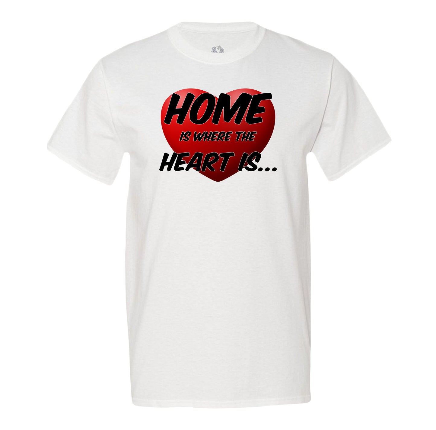 Home Is Where The Heart Is Mens Tee