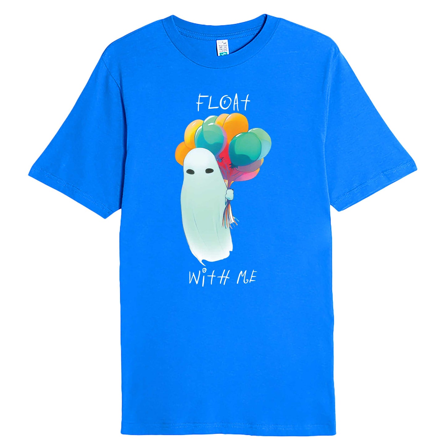"Float With Me" Men's shirt Royal-Blue