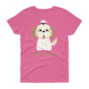 Minty Tees "I Shih Tzu Not" Dog Inspired Women's Short Sleeve T-Shirt