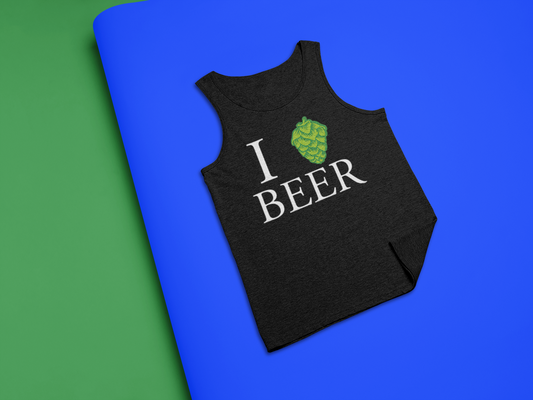 I Love Beer Men's Tank