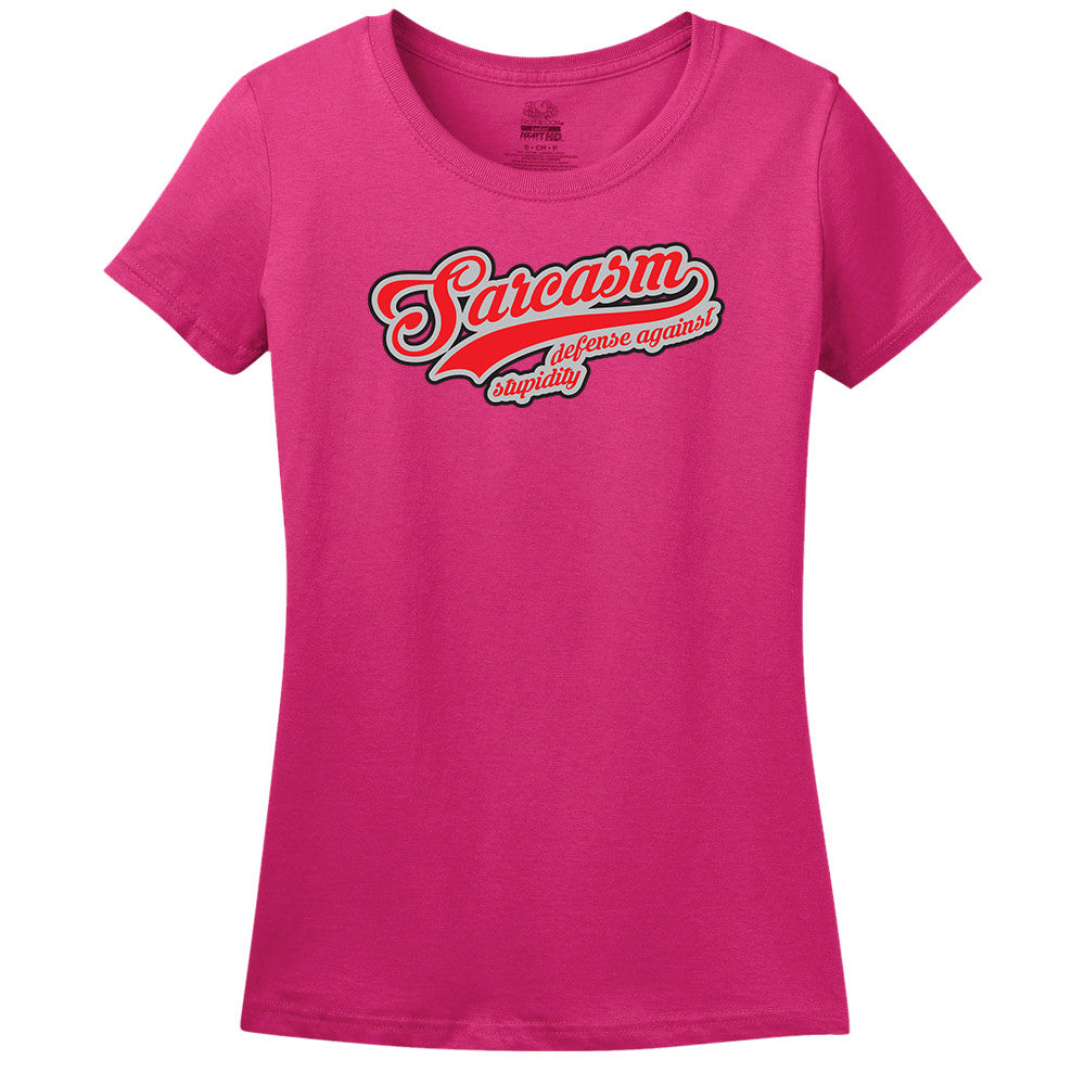 Sarcasm Defense Against Stupidity Women's T-Shirt