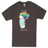 "Float With Me" Men's shirt Charcoal